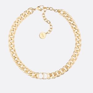 CHRISTIAN DIOR NECKLACE DANSEUSE ÉTOILE CHOKER
Gold-Finish Metal